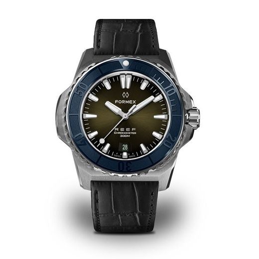FORMEX REEF 42 AUTOMATIC CHRONOMETER GREEN DIAL - REEF - BRANDS