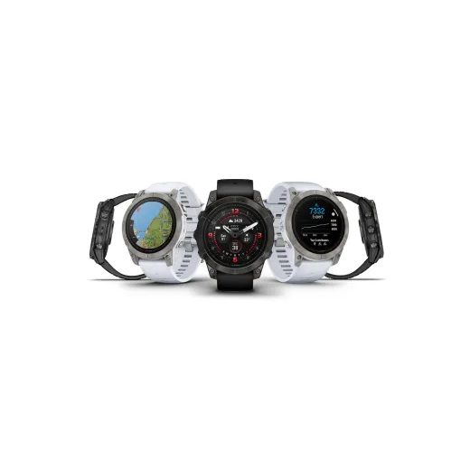 Garmin Epix (Gen 2) - Sapphire/White Titanuim With Standard Accessory Kit 