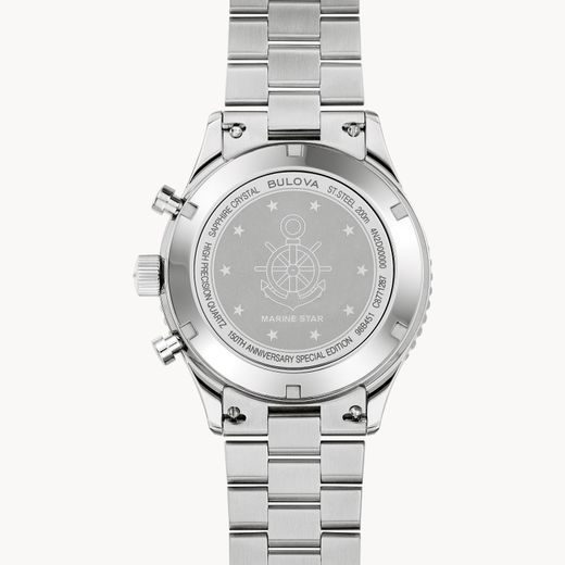 BULOVA MARINE STAR 98B451 150TH ANNIVERSARY - MARINE STAR - ZNAČKY