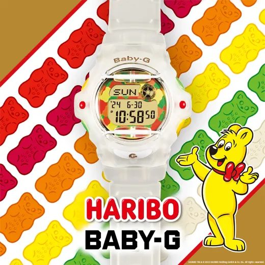 CASIO BABY-G BG-169HRB-7ER HARIBO COLLABORATION - BABY-G - ZNAČKY