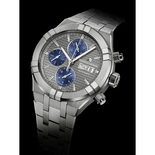 MAURICE LACROIX AIKON AUTOMATIC CHRONOGRAPH TITANIUM AI6038-TT03F-330-A - AIKON - BRANDS