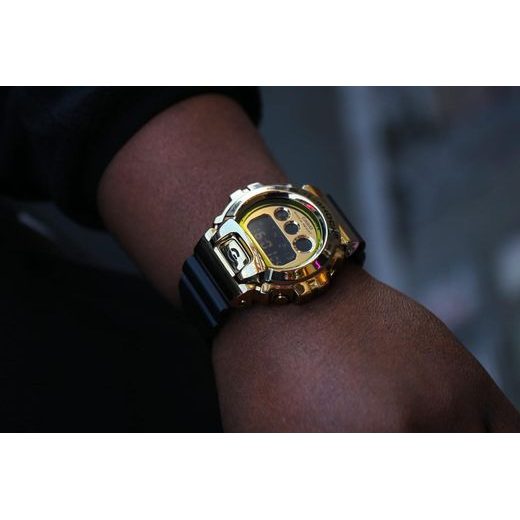 CASIO G-SHOCK GM-6900G-9ER METAL BEZEL 6900 SERIES 25TH ANNIVERSARY - G-SHOCK - BRANDS