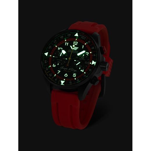 VOSTOK EUROPE JURGIS KAIRYS "UNLIMITED AEROBATICS" EDITION 2026 6S21-326C794 - BLACK STEEL BRACELET - LIMITED EDITION - BRANDS