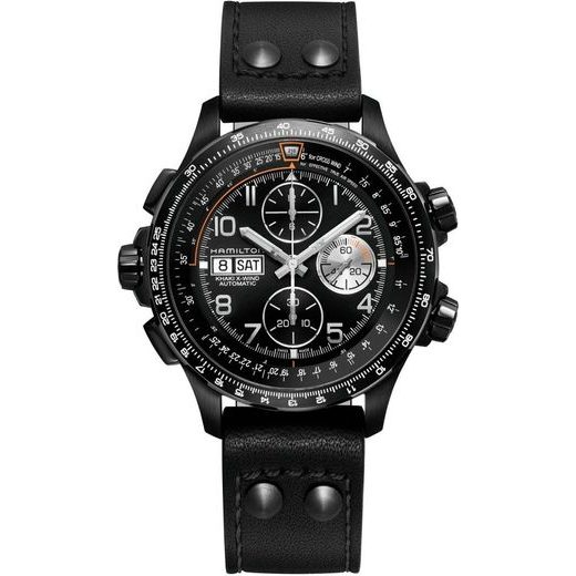HAMILTON KHAKI AVIATION X-WIND AUTO CHRONO H77736733 - KHAKI AVIATION - BRANDS