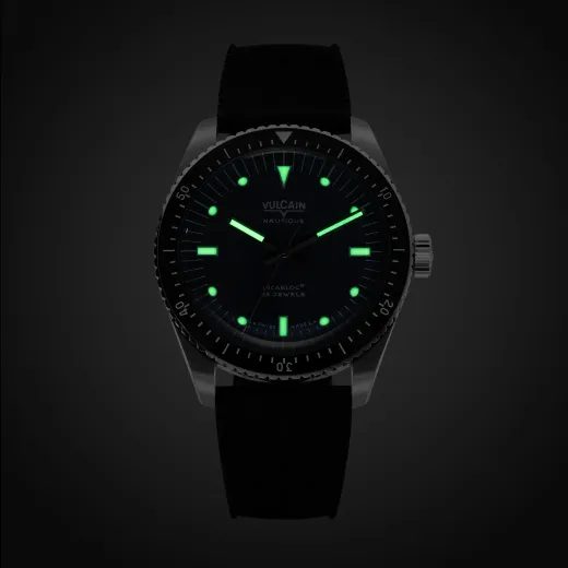 VULCAIN SKINDIVER NAUTIQUE BLUE WITH WHITE LUM - SKINDIVER NAUTIQUE - ZNAČKY