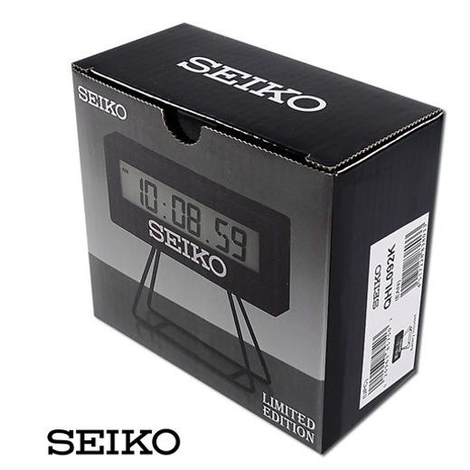 BUDÍK SEIKO LIMITED EDITION QHL092K - STOLNÍ HODINY - OSTATNÍ