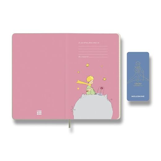 DIÁŘ MOLESKINE 2022-23 LE PETIT PRINCE ROSE 18MĚSÍČNÍ - TÝDENNÍ - TVRDÉ DESKY - L 1206/5709013 - DIARIES AND NOTEBOOKS - ACCESSORIES