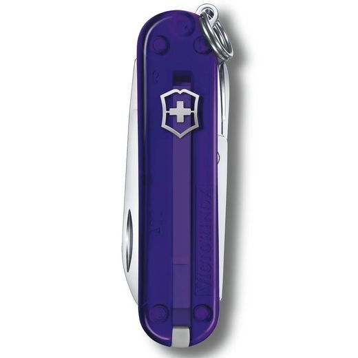 KNIFE VICTORINOX CLASSIC SD TRANSPARENT COLORS PERSIAN INDIGO - POCKET KNIVES - ACCESSORIES