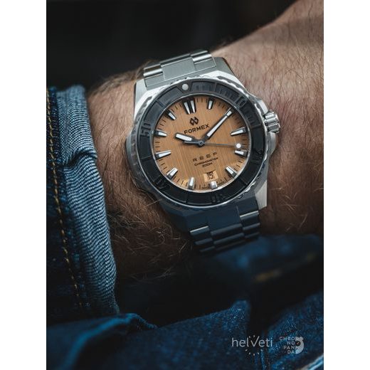 FORMEX REEF 42 AUTOMATIC CHRONOMETER BRONZE DIAL 2200.1.6382.100 - REEF - BRANDS