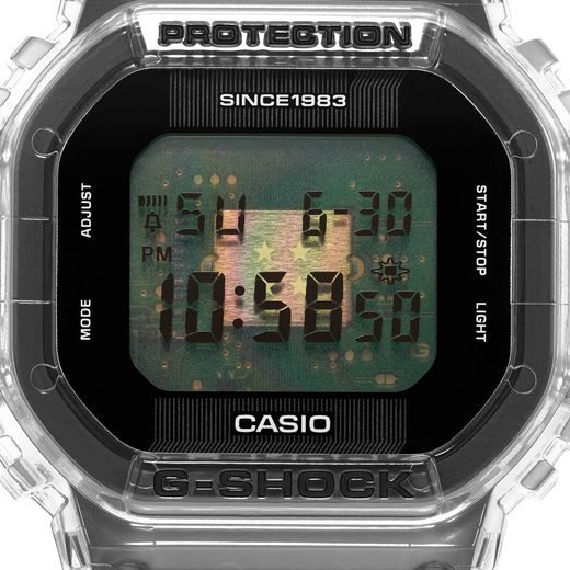 CASIO G-SHOCK DWE-5640RX-7ER 40TH ANNIVERSARY CLEAR REMIX - G-SHOCK - ZNAČKY