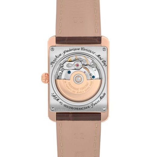 FREDERIQUE CONSTANT CLASSICS CARRÉE HEART BEAT AUTOMATIC FC-311S4C4 - CLASSICS GENTS - ZNAČKY