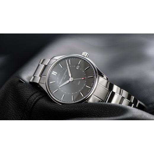 FREDERIQUE CONSTANT CLASSICS QUARTZ GMT FC-252DGS5B6B - CLASSICS GENTS - ZNAČKY