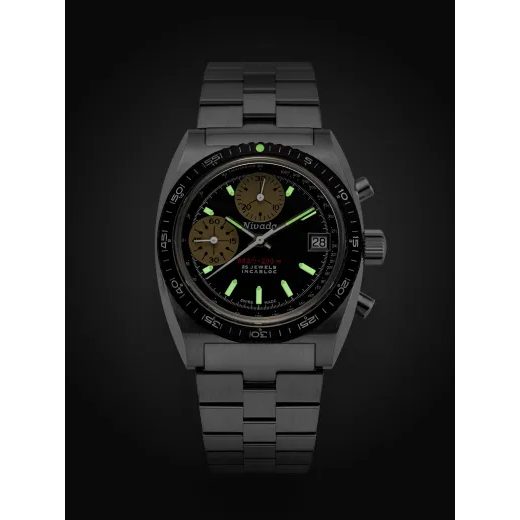 NIVADA GRENCHEN AUTOCHRON YELLOW AUTOMATIC - AUTOCHRON - BRANDS