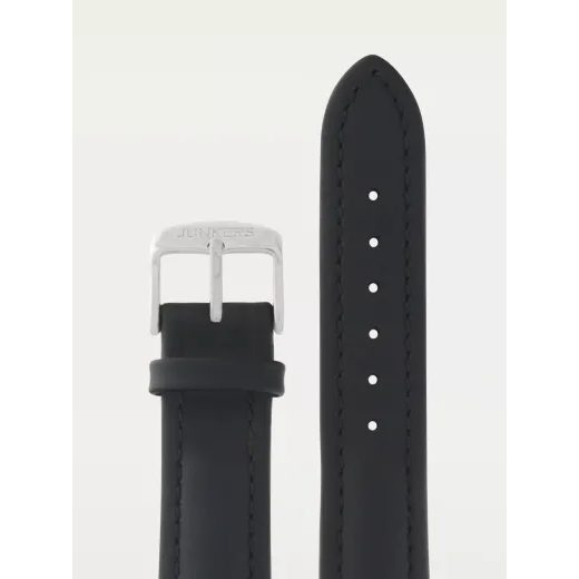 LEATHER STRAP JUNKERS XL 20MM - BLACK - STRAPS - ACCESSORIES