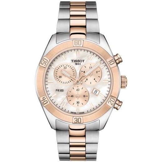 TISSOT PR 100 SPORT CHIC CHRONOGRAPH T101.917.22.151.00 - PR 100 - ZNAČKY