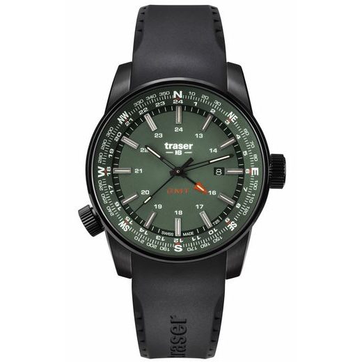 TRASER P68 PATHFINDER GMT GREEN PRYŽ - TACTICAL - ZNAČKY