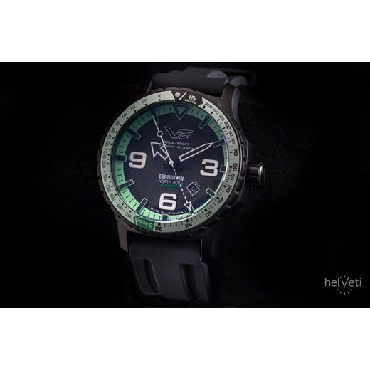 VOSTOK EUROPE EXPEDITION NORTH POLE PULSOMETER AUTOMATIC LINE YN55-597C731B - EXPEDITION NORTH POLE - ZNAČKY