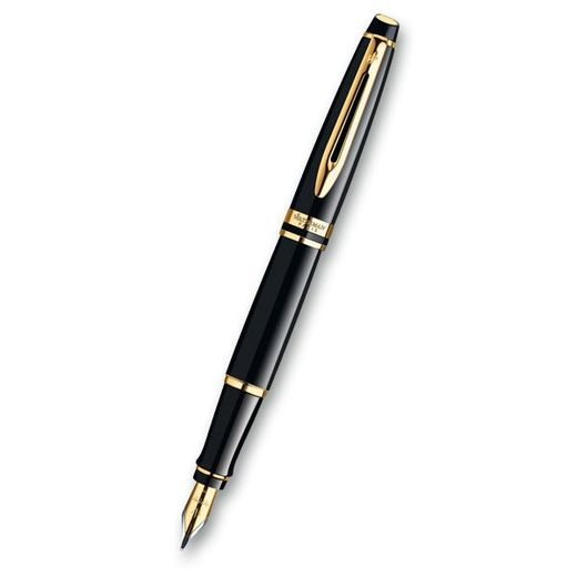 PLNICÍ PERO WATERMAN EXPERT BLACK LACQUER GT 1507/19516 - PLNICÍ PERA - OSTATNÍ