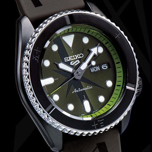SEIKO 5 SPORTS SRPH67K1 ZORO ONE PIECE LIMITED EDITION - ONE PIECE - ZNAČKY
