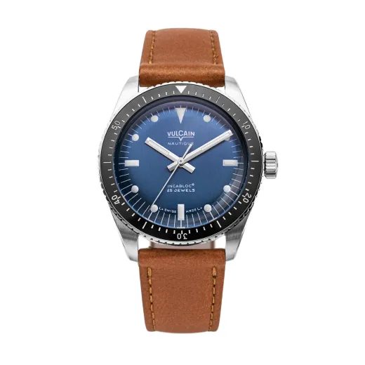 VULCAIN SKINDIVER NAUTIQUE BLUE WITH WHITE LUM - SKINDIVER NAUTIQUE - ZNAČKY