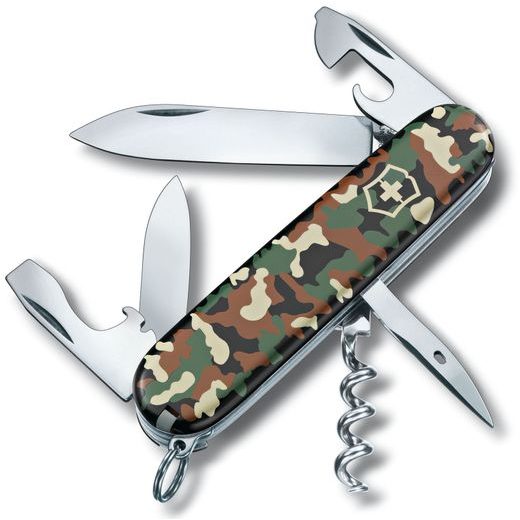 VICTORINOX SPARTAN CAMOUFLAGE KNIFE - POCKET KNIVES - ACCESSORIES