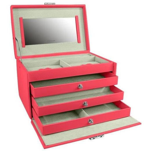 JEWELLERY BOX FRIEDRICH LEDERWAREN JOLIE 2.0 23256-41 - JEWELLERY BOXES - ACCESSORIES