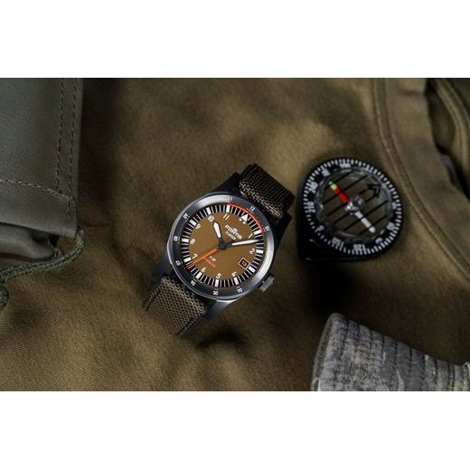 FORTIS FLIEGER F-39 WERK 7 TACTICAL GREEN LIMITED EDITION F4220029 - FLIEGER - BRANDS