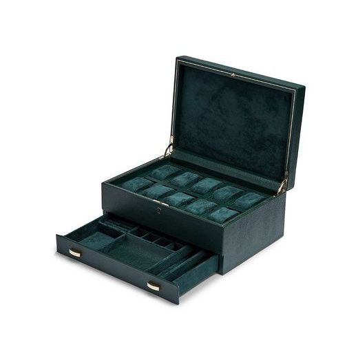WATCH BOX WOLF BRITISH RACING GREEN 792841 - WATCH BOXES - ACCESSORIES