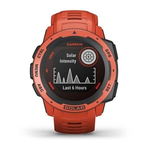 GARMIN INSTINCT SOLAR RED OPTIC 010-02293-20 - INSTINCT SOLAR OPTIC - BRANDS