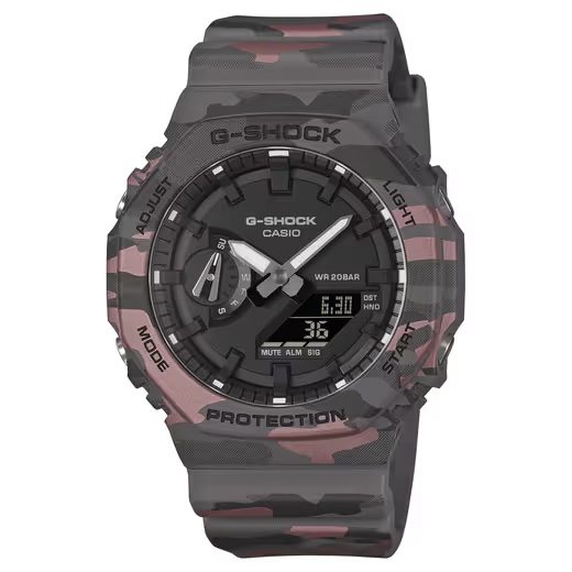 CASIO G-SHOCK GA-2100CM-8AER CAMOUFLAGE SERIES - CASIOAK - ZNAČKY