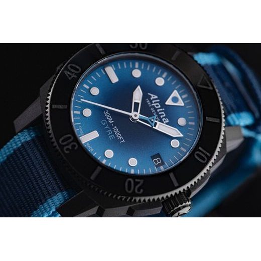 ALPINA SEASTRONG DIVER GYRE GENTS LIMITED EDITION AL-525LNSB4VG6 - ALPINA - BRANDS