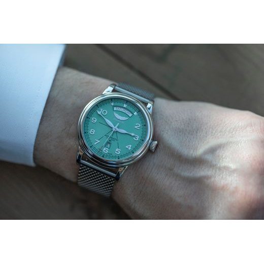 AVIATOR DOUGLAS DAY-DATE 45 AUTOMATIC V.3.44.0.403.5 - DOUGLAS DAY-DATE - BRANDS
