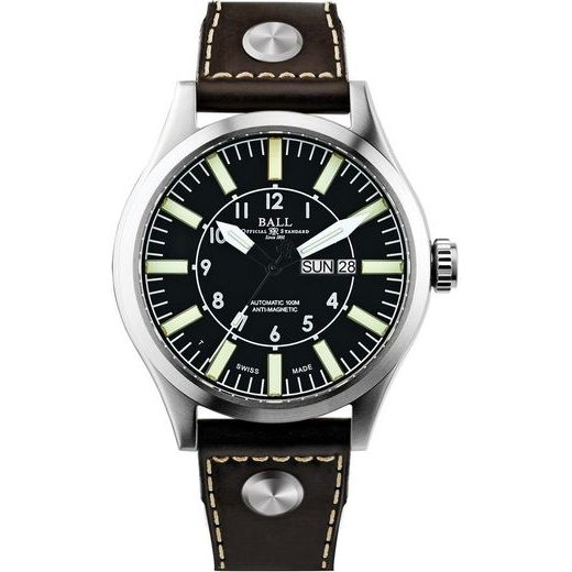 BALL ENGINEER MASTER II AVIATOR NM1080C-L13-BK - ENGINEER MASTER II - ZNAČKY