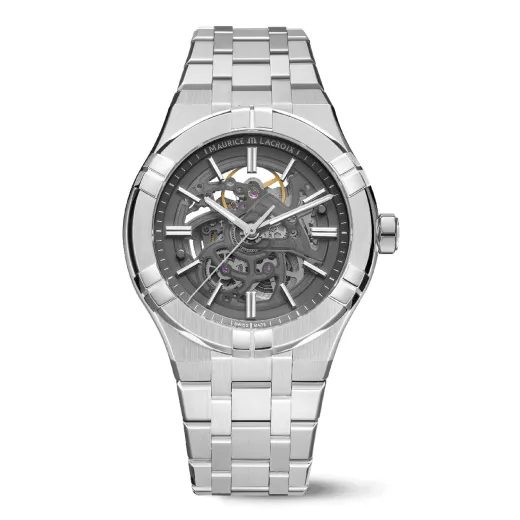 MAURICE LACROIX AIKON AUTOMATIC SKELETON AI6008-SS002-030-1 - AIKON - BRANDS