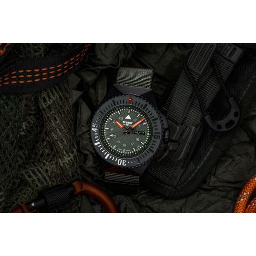 TRASER P69 BLACK STEALTH GREEN NATO - TACTICAL - ZNAČKY