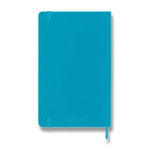 DIÁŘ MOLESKINE 2022-23 18MĚSÍČNÍ TYRKYSOVÝ - DENNÍ - TVRDÉ DESKY - L 1206/5701057 - DIARIES AND NOTEBOOKS - ACCESSORIES