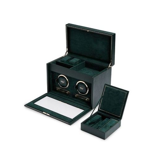 WATCH WINDER WOLF BRITISH RACING GREEN 792241 - WATCH WINDERS - ACCESSORIES