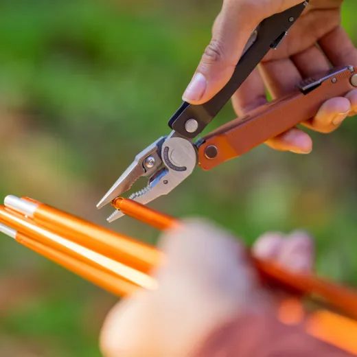 MULTITOOL LEATHERMAN REBAR HEATHERED CRANBERRY 833317 - KLEŠTĚ A MULTITOOLY - OSTATNÍ