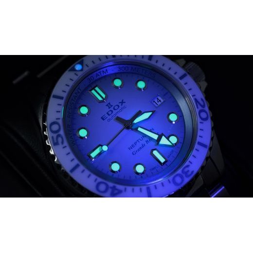 EDOX SKYDIVER NEPTUNIAN GRANDE RESERVE 80801-3BBUM-BUCDN - SKYDIVER - BRANDS