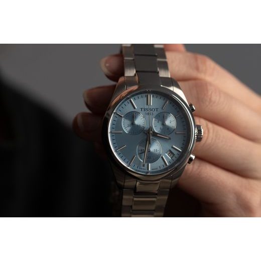 TISSOT PR 100 CHRONOGRAPH T150.417.11.351.01 ICE HOCKEY IIHF 2026 SPECIAL EDITION - PR 100 - MĂRCI
