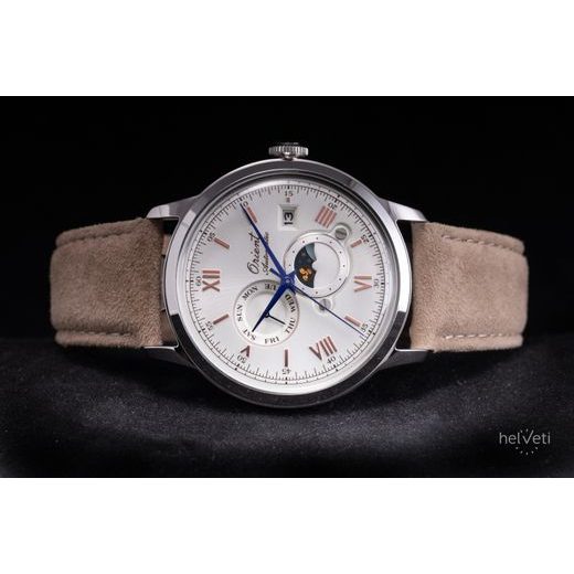 ORIENT BAMBINO RA-AK0808S SUN AND MOON 75TH ANNIVERSARY EDITION - BAMBINO - ZNAČKY