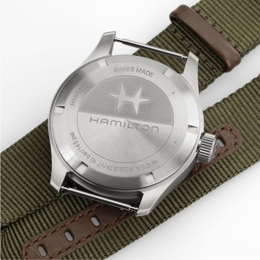 HAMILTON KHAKI FIELD MECHANICAL POWER RESERVE H69509930 - KHAKI FIELD - BRANDS