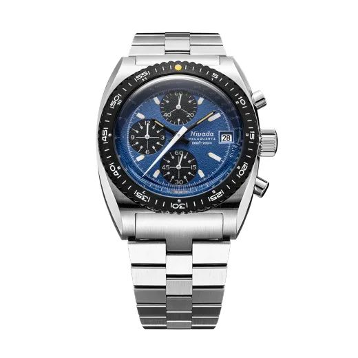 NIVADA GRENCHEN AUTOCHRON BLUE MECAQUARTZ - AUTOCHRON - ZNAČKY