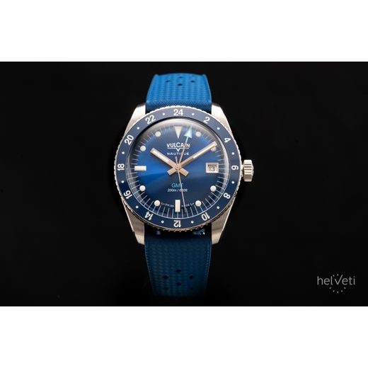 VULCAIN SKINDIVER GMT - BLUE - SKINDIVER NAUTIQUE - BRANDS