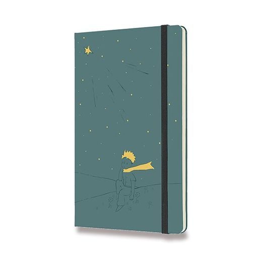 ZÁPISNÍK MOLESKINE LE PETIT PRINCE ZELENÝ- TVRDÉ DESKY - LINKOVANÝ 1331/1917331 - DIÁŘE A ZÁPISNÍKY - OSTATNÍ