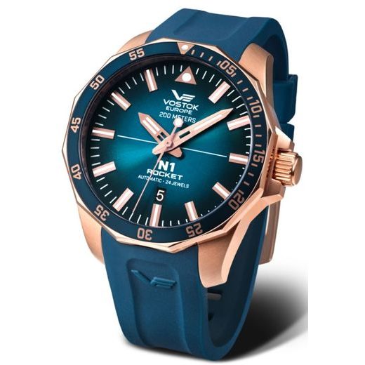 VOSTOK EUROPE N-1 ROCKET AUTOMATIC LINE NH35A/225B616S - ROCKET N-1 - ZNAČKY