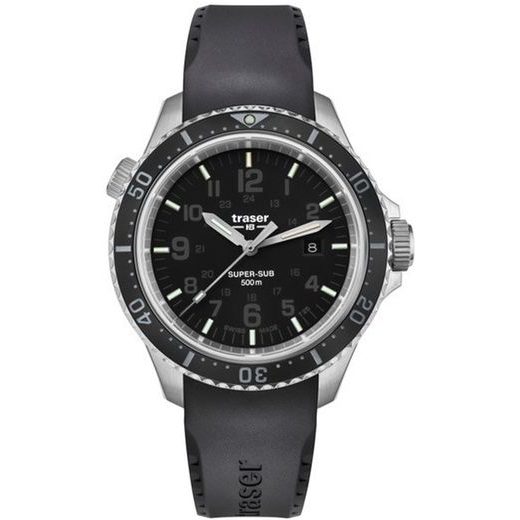 TRASER P67 SUPERSUB BLACK, RUBBER - HERITAGE - BRANDS