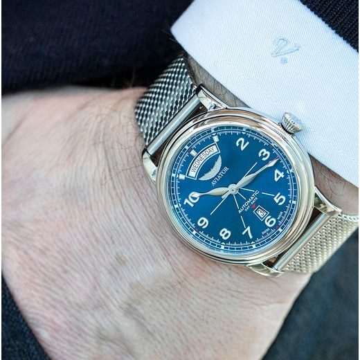AVIATOR DOUGLAS DAY-DATE 45 AUTOMATIC V.3.44.0.401.5 - DOUGLAS DAY-DATE - BRANDS