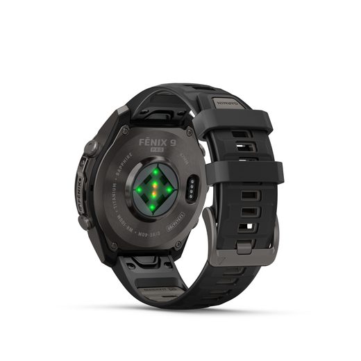 GARMIN FENIX® 9 PRO - 47 MM, CARBON GRAY DLC TITANIUM BLACK/PEBBLE 010-04336-16 - FENIX 9 PRO - ZNAČKY