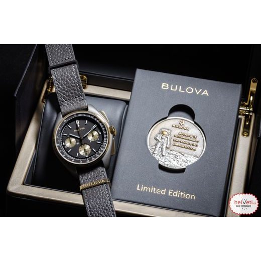 BULOVA LUNAR PILOT CHRONOGRAPH 98A285 50TH ANNIVERSARY LIMITED EDITION - ARCHIVE SERIES - ZNAČKY